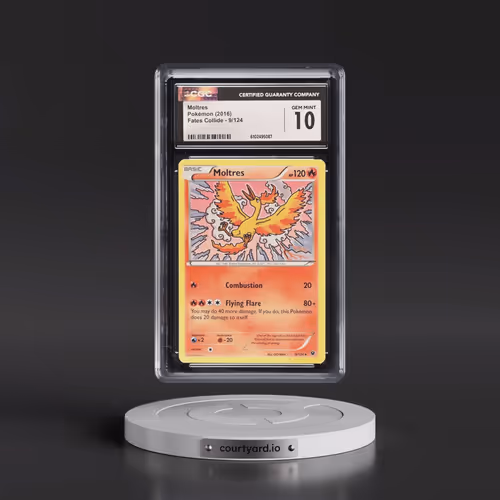2016 Fates Collide #9/124 Moltres (CGC 10 GEM MINT)