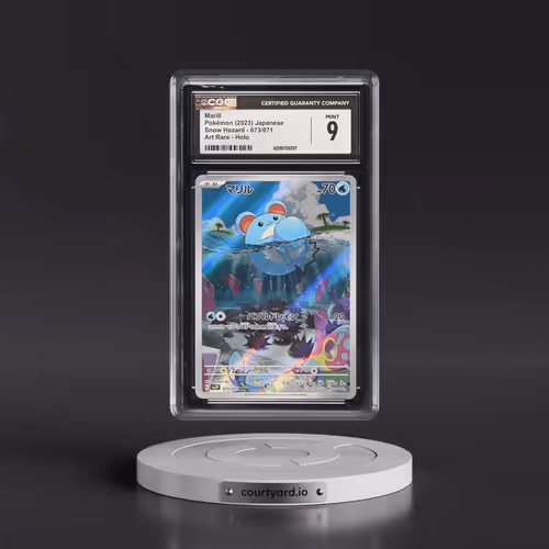 2023 Pokémon Sv2p-Snow Hazard #073 Marill - Art Rare (CGC 9 MINT)