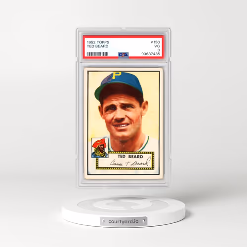 1952 Topps #150 Ted Beard (PSA 3 VG)