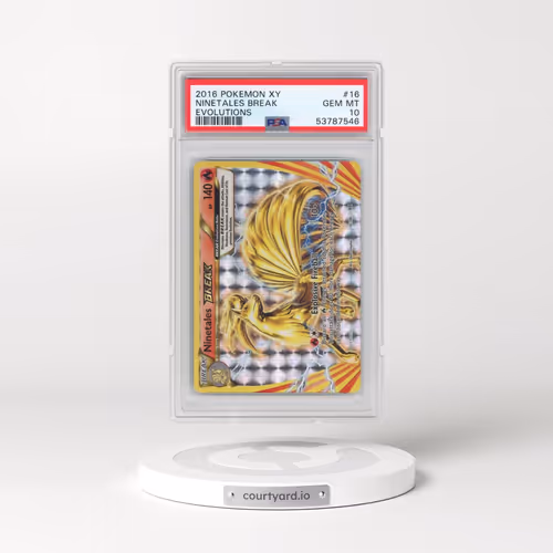 2016 Pokémon XY Evolutions #16 Ninetales Break (PSA 10 GEM MINT)