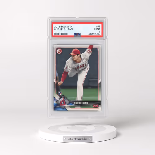 2018 Bowman #49 Shohei Ohtani (PSA 9 MINT)