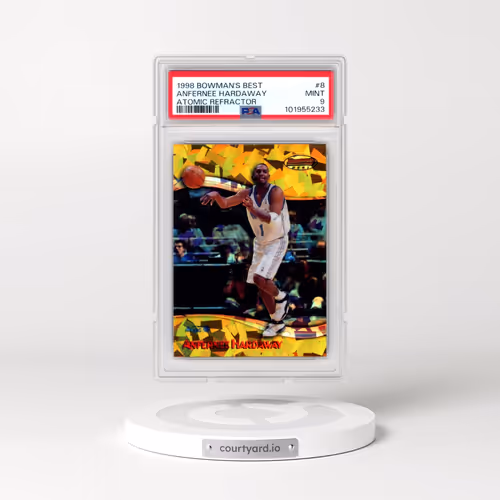 1998 Bowman's Best #8 Anfernee Hardaway - Atomic Refractor (PSA 9 MINT)