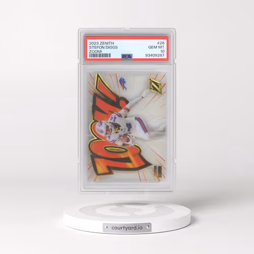 2023 Panini Zenith Zoom! #26 Stefon Diggs (PSA 10 GEM MINT)
