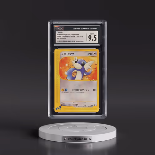 2001 Base Expansion Pack #031/128 Dratini - 1st Edition (CGC 9.5 MINT+)