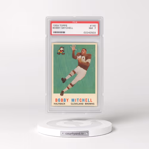 1959 Topps #140 Bobby Mitchell (PSA 7 NM)