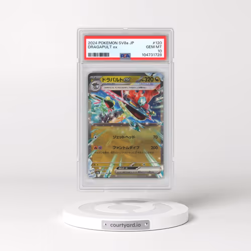 2024 Pokémon Sv8a-Terastal Fest EX #120 Dragapult EX - Holo (PSA 10 GEM MINT)