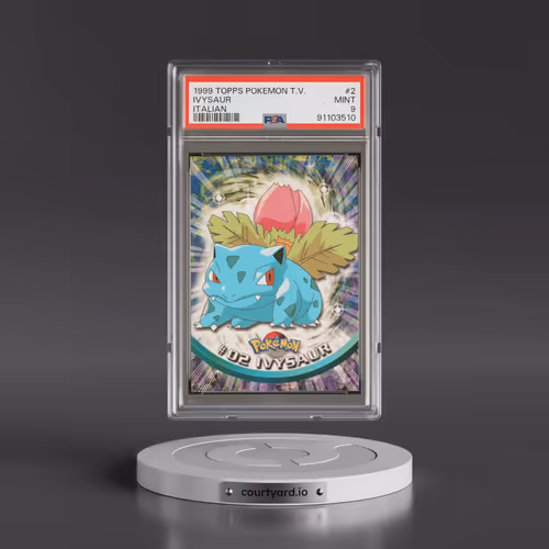 1999 Topps Pokémon TV #2 Ivysaur (PSA 9 MINT)