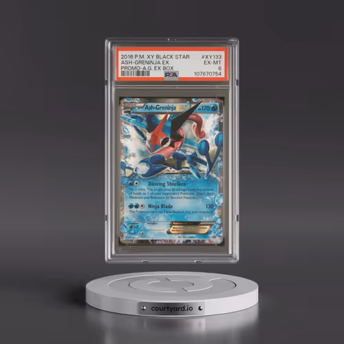 2016 Pokémon XY Black Star Promo #XY133 Ash-Greninja EX - Holo Ash-Greninja EX Box (PSA 6 EX-MT)