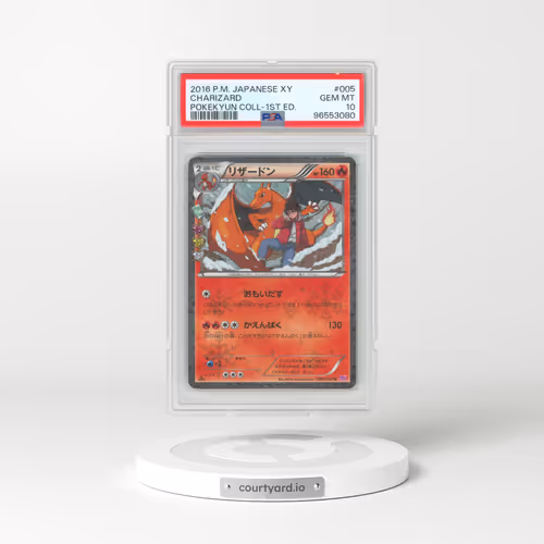 2016 Pok^Kyun Collection #005 Charizard - 1st Edition Holo (PSA 10 GEM MINT)