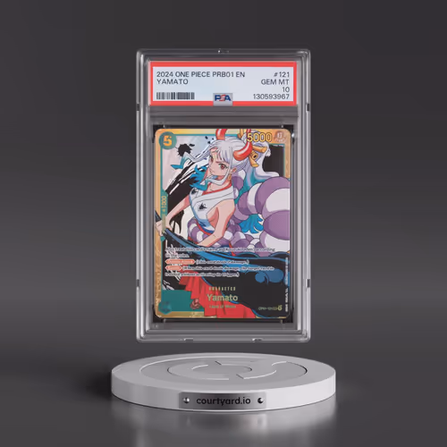 2024 One Piece PRB01-Premium Booster -One Piece Card the Best #121 Yamato (PSA 10 GEM MINT)