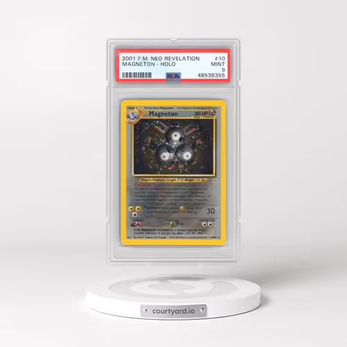 2001 Pokémon Neo Revelation #10 Magneton - Holo (PSA 9 MINT)