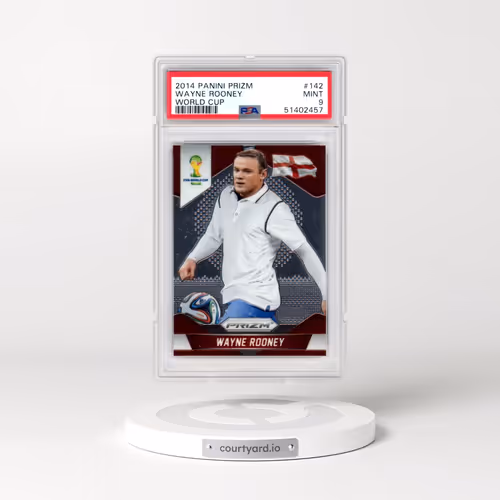2014 Panini Prizm World Cup #142 Wayne Rooney (PSA 9 MINT)