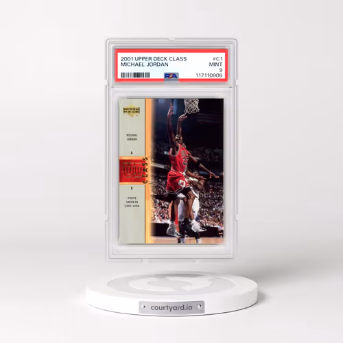 2001 Upper Deck Class #C1 Michael Jordan (PSA 9 MINT)