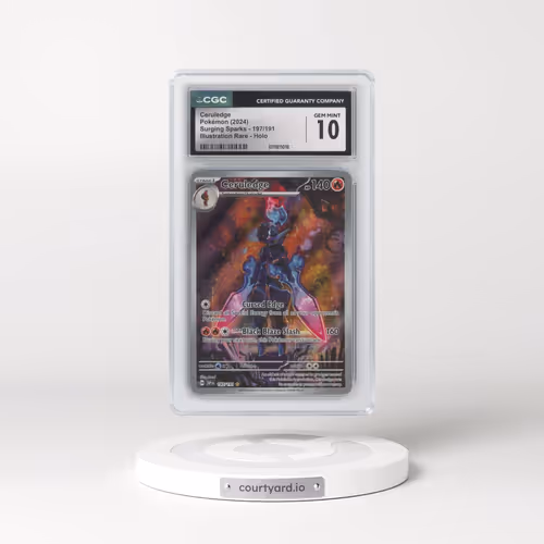 2024 Surging Sparks - SSP EN #197/191 Ceruledge - Illustration Rare Holo (CGC 10 GEM MINT)