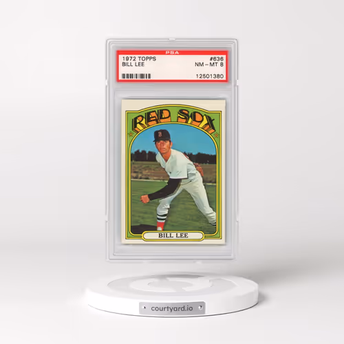 1972 Topps #636 Bill Lee (PSA 8 NM-MT)