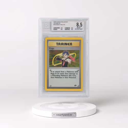 2000 Gym Challenge #19 Koga - Holo (BGS 8.5 NM-MT+)