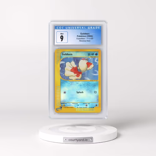 2002 Expedition #111/165 Goldeen - Reverse Holo (CGC 9 MINT)