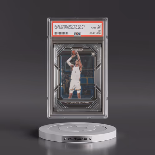 2023 Panini Prizm Draft Picks #2 Victor Wembanyama (PSA 10 GEM MINT)