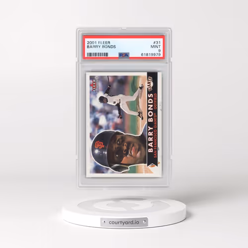 2001 Fleer #31 Barry Bonds (PSA 9 MINT)