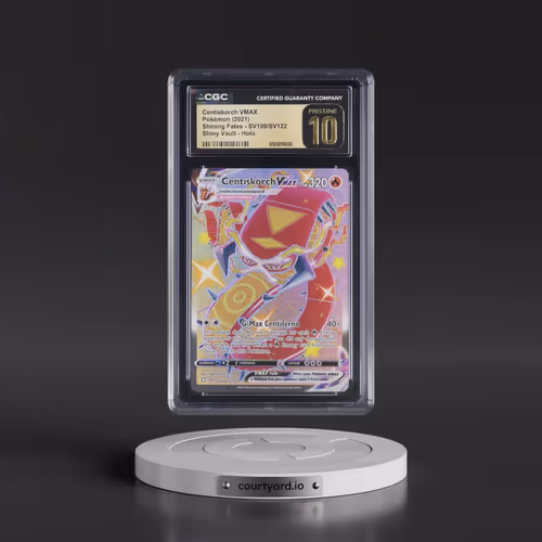 2021 Shining Fates #SV109/SV122 Centiskorch VMAX - Shiny Vault Holo (CGC 10 PRISTINE)