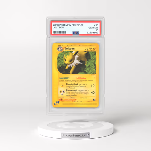 2003 Skyridge #13 Jolteon (PSA 10 GEM MINT)