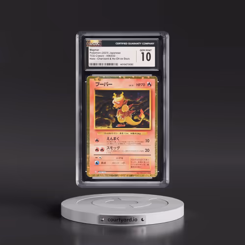 2023 Trading Card Game Classic - CLF, CLL, CLK #006/032 Magmar - Charizard & Ho-Oh ex Deck - CLL