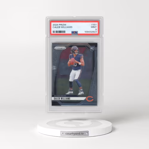 2024 Panini Prizm #301 Caleb Williams (PSA 9 MINT)