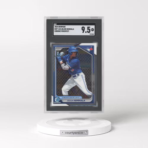 2024 Bowman #BCP-142 Arjun Nimmala - Chr. Pros. (SGC 9.5 MINT+)