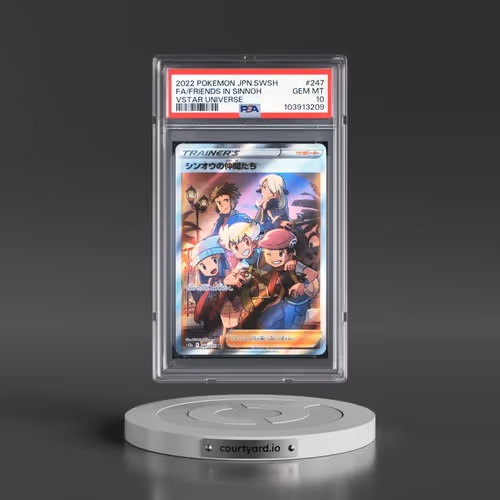 2022 Pokémon Sword & Shield Vstar Universe #247 Friends in Sinnoh - Full Art (PSA 10 GEM MINT)