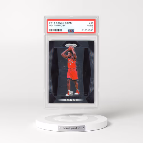 2017 Panini Prizm #38 OG Anunoby (PSA 9 MINT)