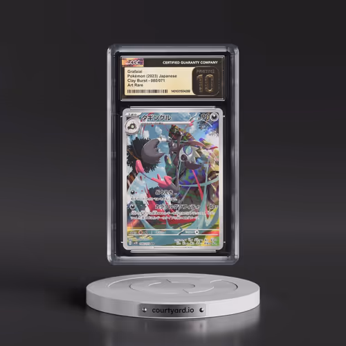 2023 Clay Burst #080/071 Grafaiai - Art Rare Holo (CGC 10 PRISTINE)