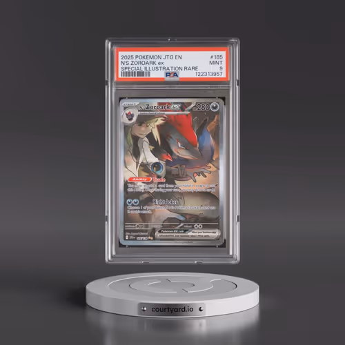 2025 Pokémon Jtg EN-Journey Together #185 N's Zoroark EX - Holo Special Illustration Rare (PSA 9 MIN