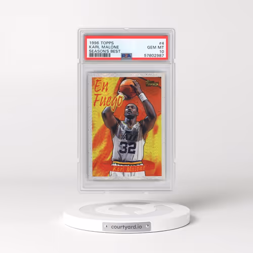 1996 Topps Season's Best #4 Karl Malone (PSA 10 GEM MINT)