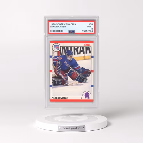 1990 Score Canadian #74 Mike Richter (PSA 9 MINT)