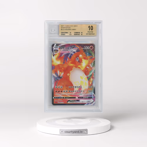 2020 Charizard VMAX Starter Set - SC (Red) #002 Charizard VMAX - Holo (BGS 10 PRISTINE)