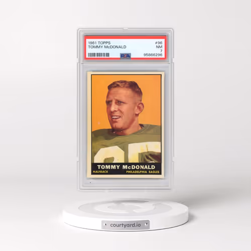 1961 Topps #96 Tommy McDonald (PSA 7 NM)