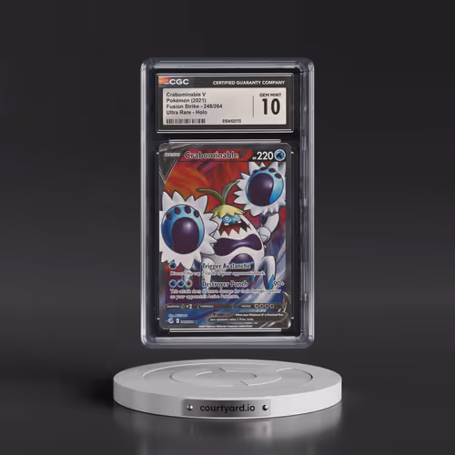 2019 Fusion Strike #248/264 Crabominable V - Holo (CGC 10 GEM MINT)