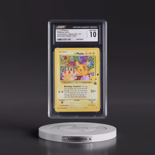 2021 Celebrations - Classic Collection #24 ____'s Pikachu - Black Star Promos Holo (CGC 10 GEM MINT)