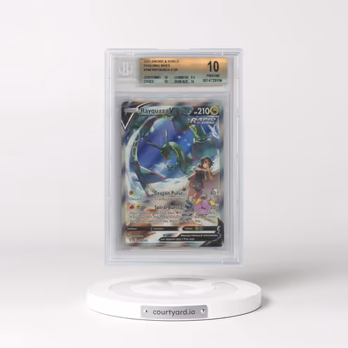 2021 Evolving Skies #194 Rayquaza V - Ultra Rare Holo (BGS 10 PRISTINE)