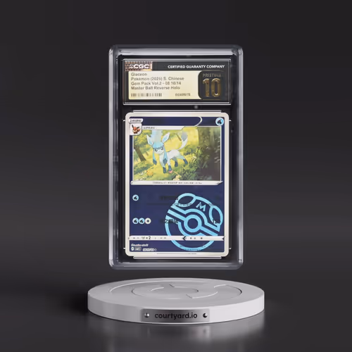 2025 Gem Pack Volume 2 - CBB2C - Simplified #08 10/14 Glaceon - Reverse Holo Master Ball (CGC 10 PRI