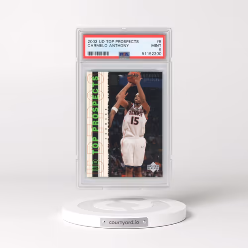 2003 Upper Deck Top Prospects #5 Carmelo Anthony (PSA 9 MINT)
