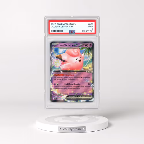 2025 Pokémon Jtg EN-Journey Together #056 Lillie's Clefairy EX - Holo (PSA 9 MINT)