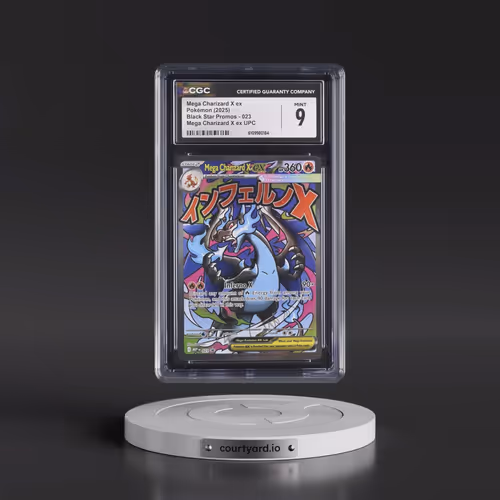 2025 Black Star Promos - Mega Evolution MEP EN #023 Mega Charizard X ex - Mega Charizard X ex Ultra