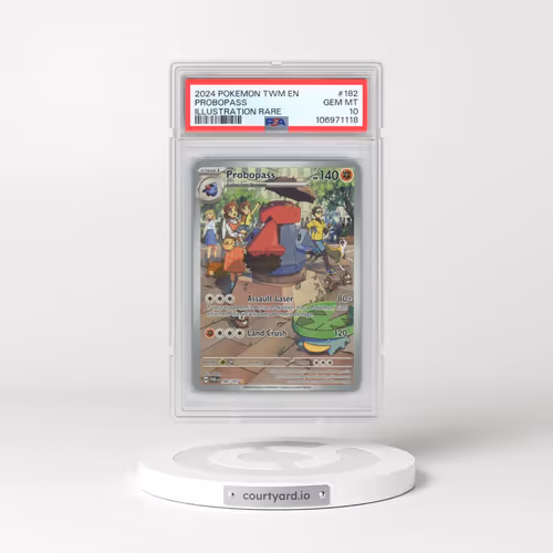 2024 Pokémon Twm EN-Twilight Masquerade #182 Probopass - Illustration Rare (PSA 10 GEM MINT)