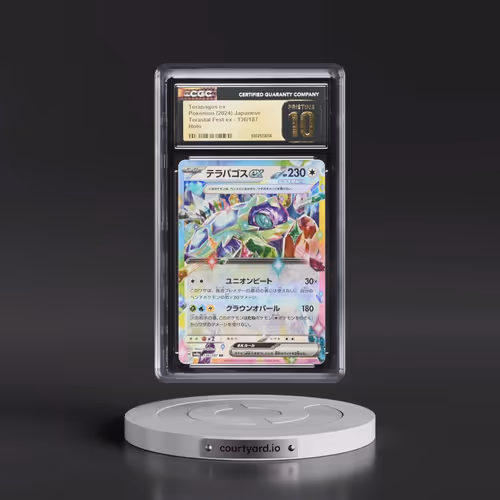 2024 High Class Pack: Terastal Fest ex - sv8a #136/187 Terapagos ex - Holo (CGC 10 PRISTINE)