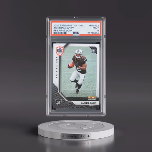 2025 Panini Instant NFL Rps First Look #RPSFL2 Ashton Jeanty (PSA 9 MINT)