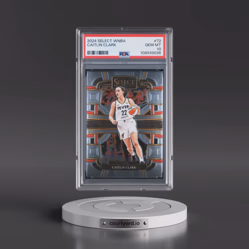 2024 Panini Select WNBA #72 Caitlin Clark (PSA 10 GEM MINT)