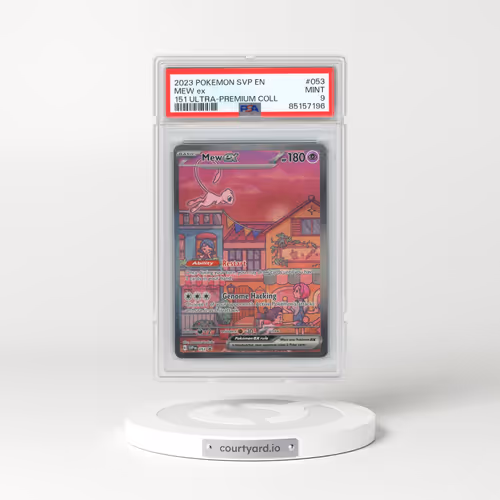 2023 Pokémon Svp EN-SV Black Star Promo #053 Mew EX - Holo 151 Ultra-Premium Collection (PSA 9 MINT)