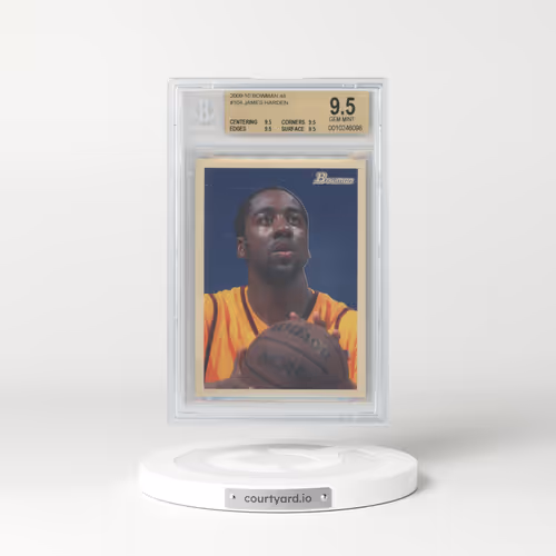 2009 Bowman '48 #104 James Harden (BGS 9.5 GEM MINT)