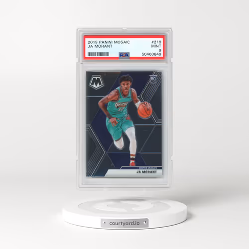 2019 Panini Mosaic #219 Ja Morant (PSA 9 MINT)